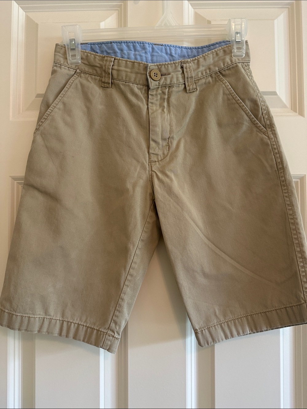Nautica Boys Tan Khaki Cotton Shorts